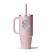 USC Trojans Pink SC Interlock Hydro Flask 40oz All Around Handled Tumbler